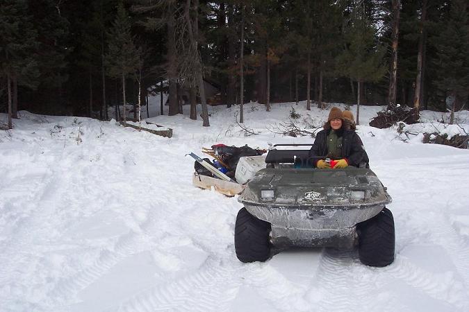 On the lake at the cabin in Isabella MN 2