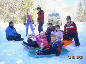 Day of sledding